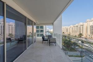 Rõdu või terrass majutusasutuses High-end Quality Apartment in FIVE Palm Jumeirah