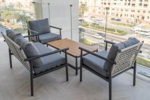 Istumisnurk majutusasutuses High-end Quality Apartment in FIVE Palm Jumeirah