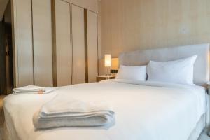 Voodi või voodid majutusasutuse High-end Quality Apartment in FIVE Palm Jumeirah toas