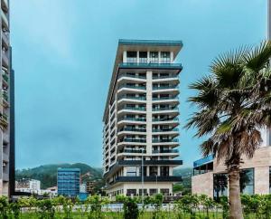 Bygningen som lejligheden ligger i