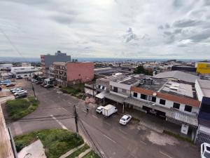 an overhead view of a city with a street at Ed Falcão quadra 2 lote 7 AP 402 in Riacho Fundo