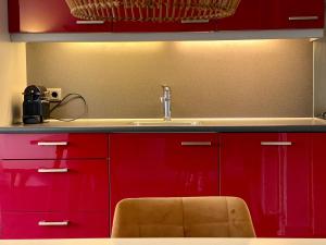 Η κουζίνα ή μικρή κουζίνα στο Heggerank 15C* +23 φωτογραφίες