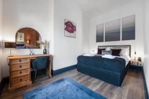 Katil atau katil-katil dalam bilik di WhiskAwayStays Foregate Studio No 4