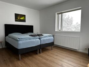 Postel nebo postele na pokoji v ubytování Apartment Fernsicht