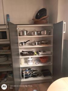 Kuchyň nebo kuchyňský kout v ubytování Casa Rural Casa Jacinta