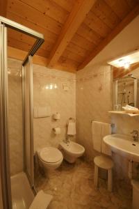 Koupelna v ubytování Hotel Villa Cima Undici