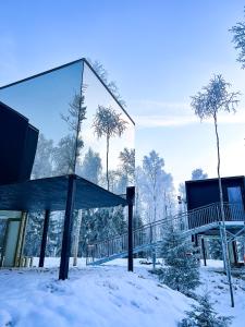 Silver Birch Resort Lapland v zimě