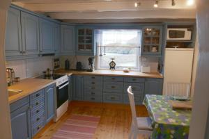 Η κουζίνα ή μικρή κουζίνα στο Seafront Holiday Home close to Reine, Lofoten