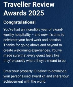 Certifikát, hodnocení, plakát nebo jiný dokument vystavený v ubytování Myoli Beach Lodge