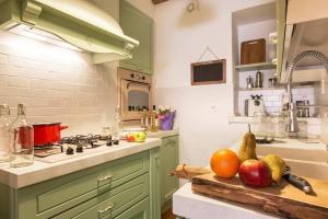 Kuchyň nebo kuchyňský kout v ubytování B&B I Tre Camini