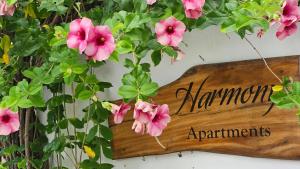 Certifikát, hodnocení, plakát nebo jiný dokument vystavený v ubytování Harmony Self-Catering Apartments