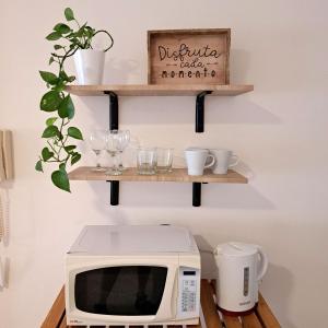 Tiện nghi pha trà/cà phê tại Apartamento Caseros