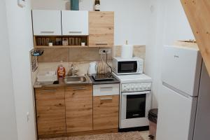 Dapur atau dapur kecil di Apartman Matija, Mokra Gora