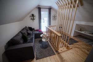 Ruang duduk di Apartman Matija, Mokra Gora
