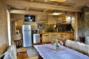 Nhà bếp/bếp nhỏ tại Alpejskie Domy Ski House +56 ảnh