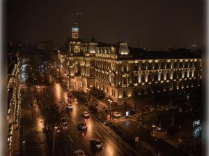 Γενική άποψη της πόλης Μπακού ή θέα της πόλης από  αυτό το ξενοδοχείο