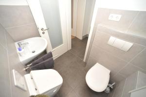 Ein Badezimmer in der Unterkunft Ferienhaus Fuchswinkel