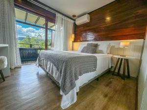 Valle Ristretto客房内的一张或多张床位