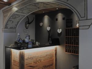 Setustofa eða bar á Hotel Spöl Restaurant