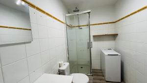 Koupelna v ubytování Appartement Cala Di Mare L'ILE ROUSSE + 14 fotografií