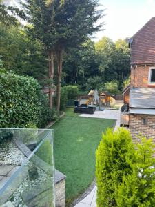 En have udenfor Sportsmans Cottage