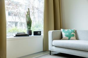 Et sittehjørne på Greulich Design & Boutique Hotel