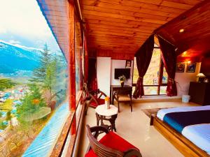 Üldine mäevaade või majutusasutusest The RAMA Lodge, Manali - 1,2,3,4 Bedrooms independent Luxury Cottages available With Mountain View pildistatud vaade