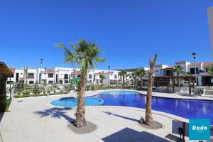 Bazén v ubytování Residencial privado con alberca nebo v jeho okolí