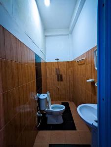Baðherbergi á Hotel Change,Badulla