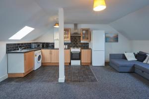 Dapur atau dapur kecil di Sea Breeze Apt 12 in Skinningrove