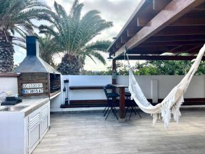 Balkón nebo terasa v ubytování Oasis en Lanzarote