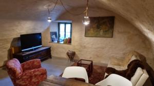 Posezení v ubytování B&B con SPA il Castello di Lucawest