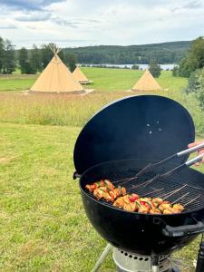 Příroda nedaleko luxury tent