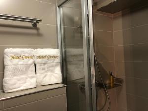Koupelna v ubytování Appart-Hotel Gwendy
