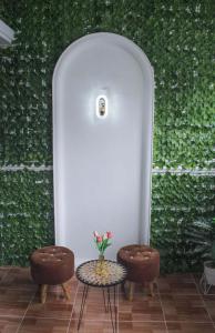 Posezení v ubytování Home Stay Pak Ndan dekat Masjid Ar-Rahman