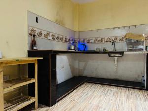 Køkken eller tekøkken på Casa de huéspedes