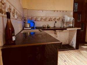 Køkken eller tekøkken på Casa de huéspedes