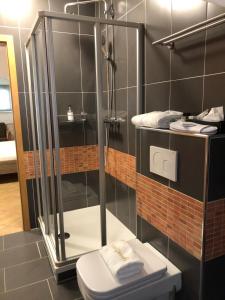 Koupelna v ubytování Appart-Hotel Gwendy
