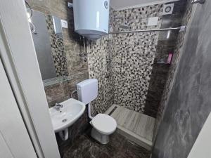 Koupelna v ubytování Rooms Vedran