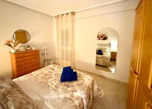 Ένα ή περισσότερα κρεβάτια σε δωμάτιο στο CaTere Estancia Bocairent