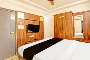 Postel nebo postele na pokoji v ubytování Super Hotel O INN11 Near Central Station