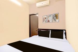 Postel nebo postele na pokoji v ubytování Super Hotel O INN11 Near Central Station