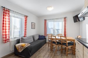 Χώρος καθιστικού στο Apartmán Cubik Boží Dar