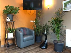 Posezení v ubytování Appart-Hotel Gwendy