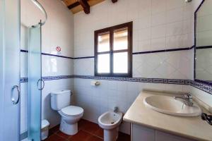 Koupelna v ubytování Vivienda Rural Atlántico Sur & Familias