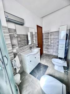 Koupelna v ubytování Il Geranio B&B
