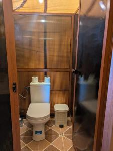 Koupelna v ubytování Sania Luxury Camp