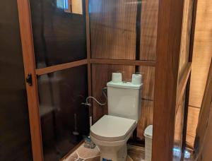 Koupelna v ubytování Sania Luxury Camp