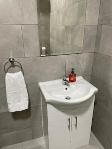 Koupelna v ubytování IEC Campus
