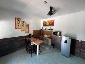 Kuchyň nebo kuchyňský kout v ubytování Casa Constanza